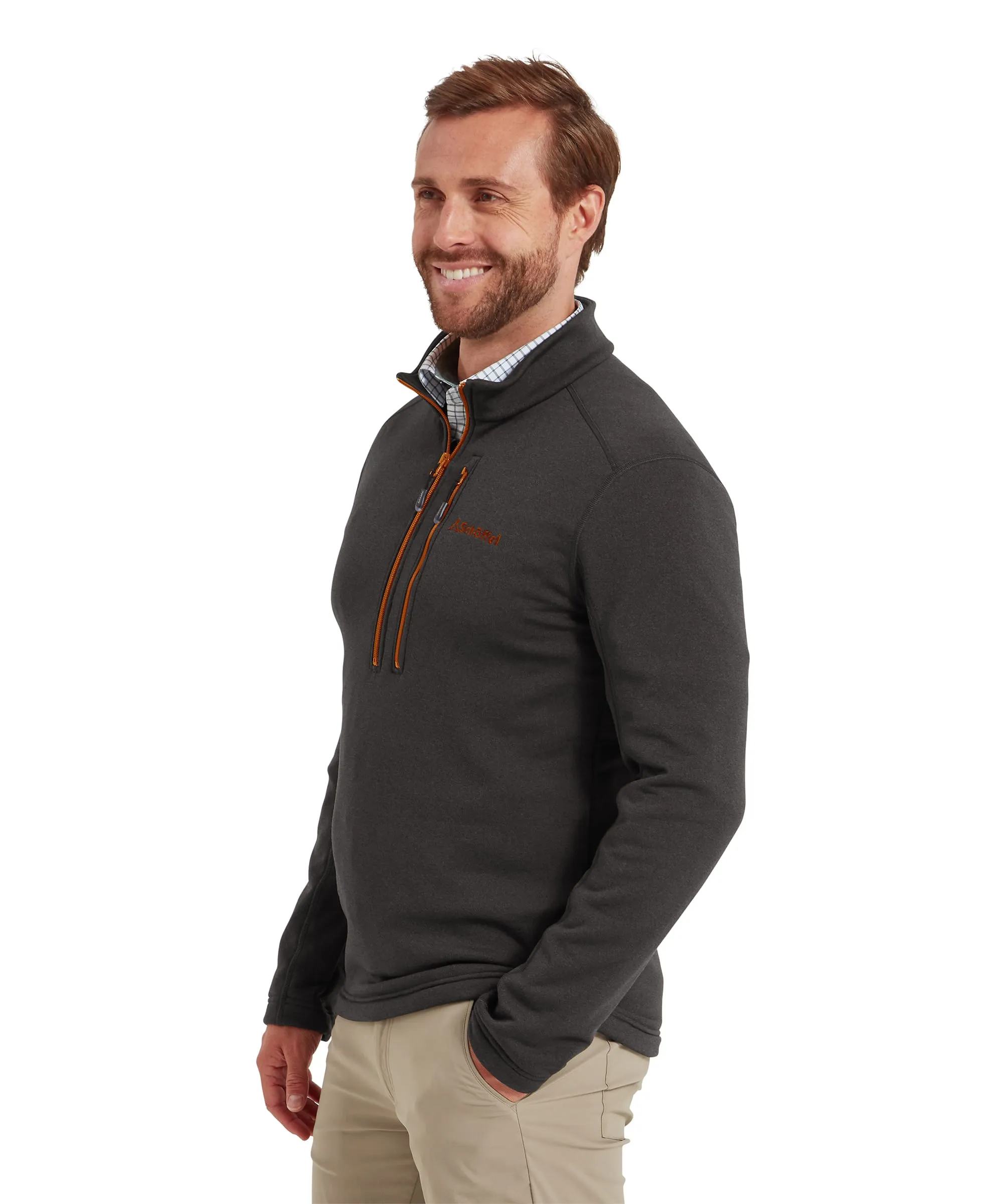 Annan II Technical Quarter Zip - Graphite