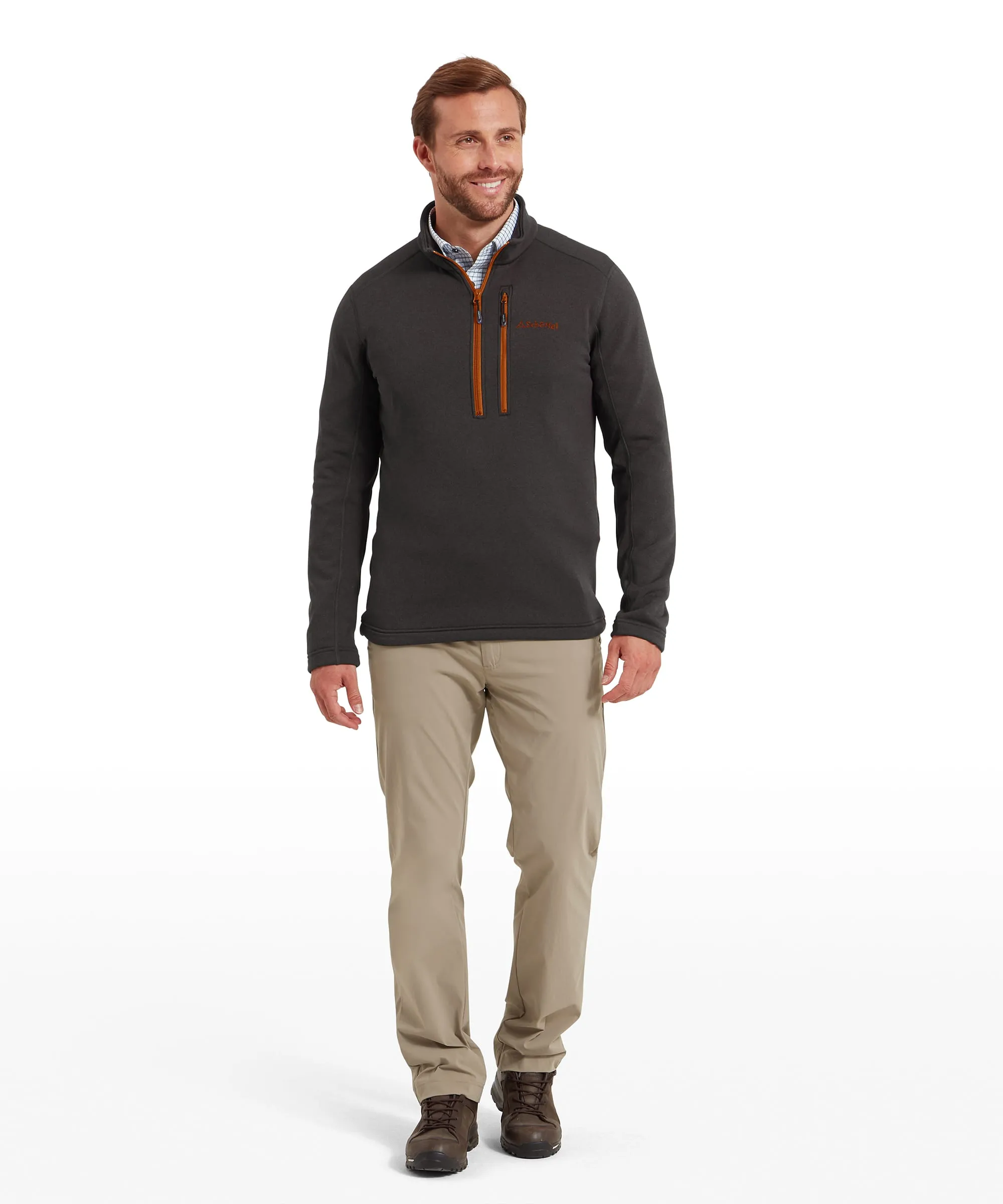 Annan II Technical Quarter Zip - Graphite