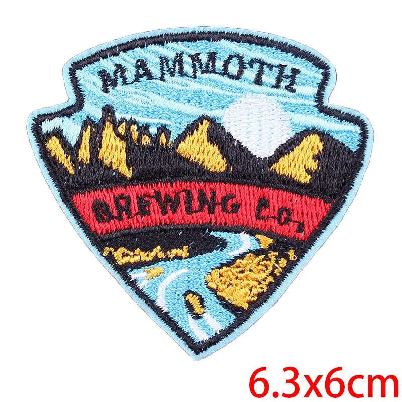 Ashore Shop Outdoor Embroidered Patches Mountain Hiking Camping