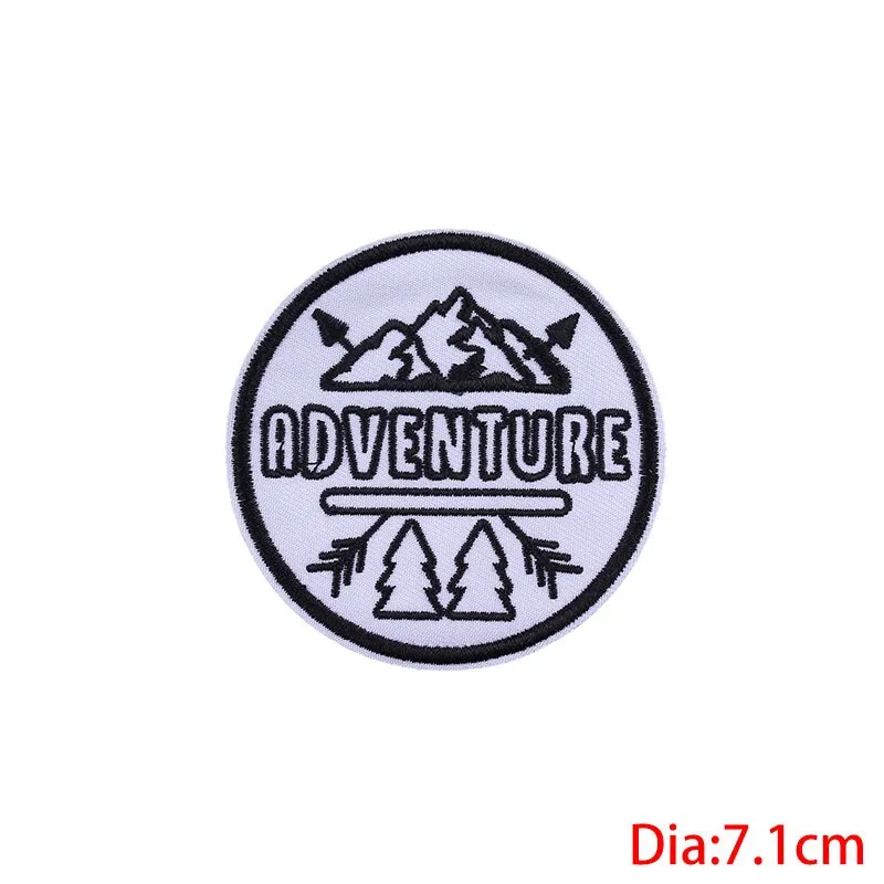 Ashore Shop Outdoor Embroidered Patches Mountain Hiking Camping