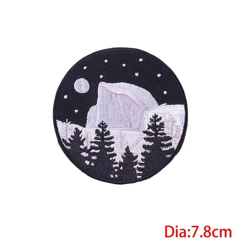 Ashore Shop Outdoor Embroidered Patches Mountain Hiking Camping