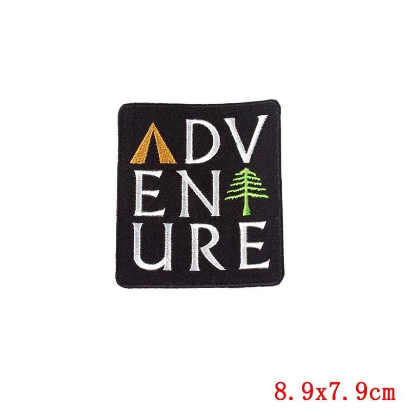 Ashore Shop Outdoor Embroidered Patches Mountain Hiking Camping