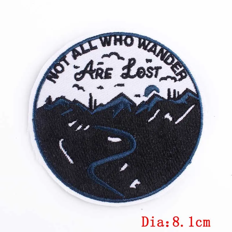 Ashore Shop Outdoor Embroidered Patches Mountain Hiking Camping