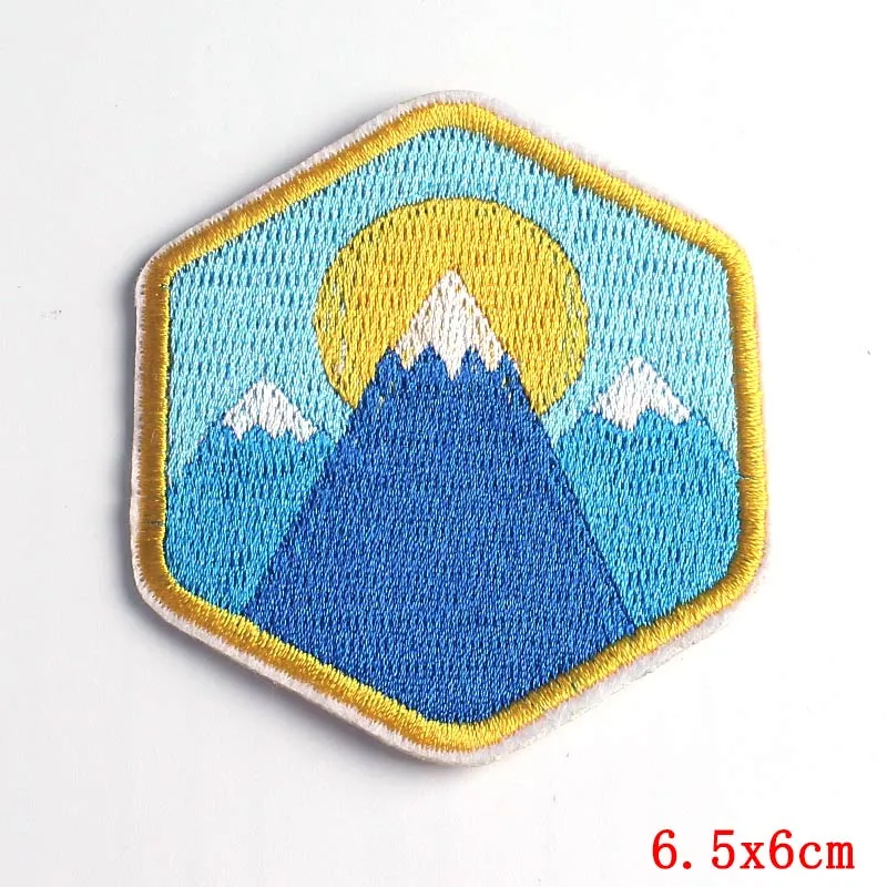 Ashore Shop Outdoor Embroidered Patches Mountain Hiking Camping