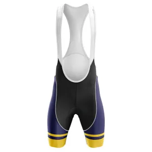 Bike For Beer Navy Men's Cycling Bib Shorts