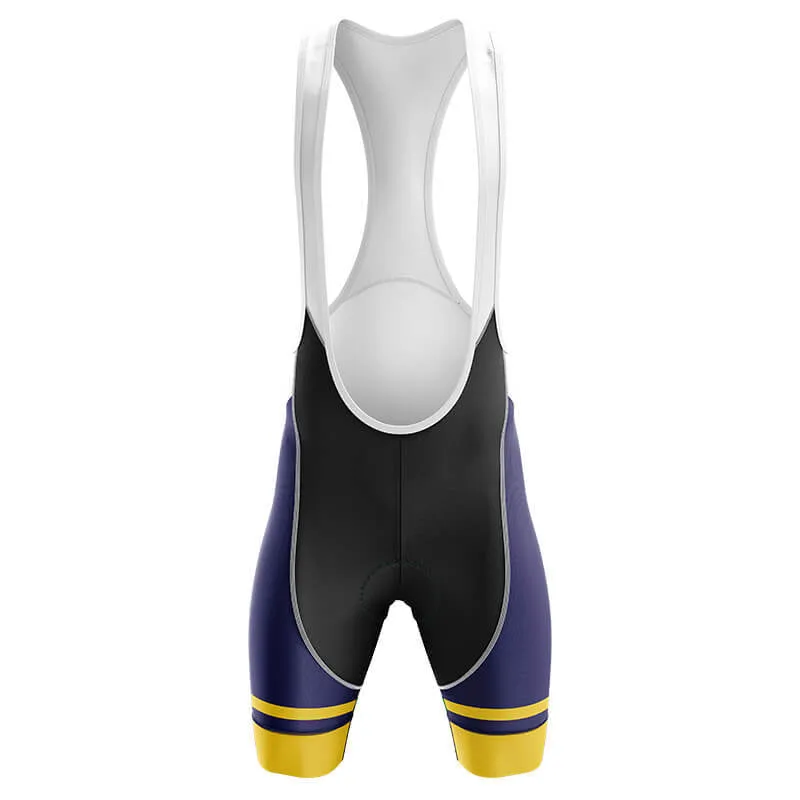 Bike For Beer Navy Men's Cycling Bib Shorts