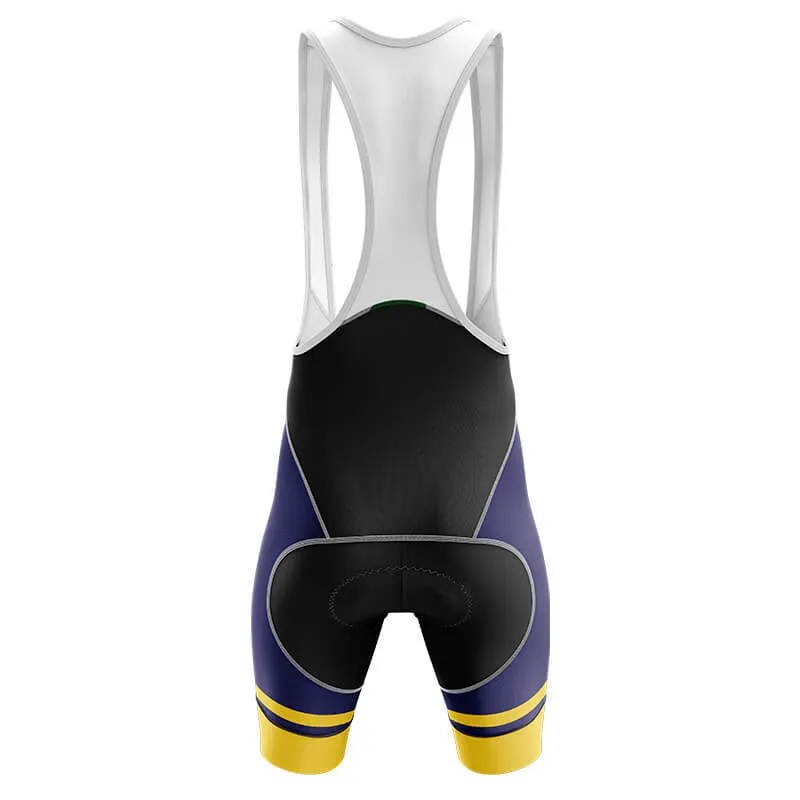 Bike For Beer Navy Men's Cycling Bib Shorts