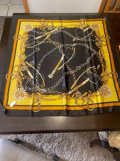 Black & Yellow Fashionable Scarf