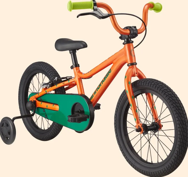 Cannondale Trail 16 Kid's Coaster Bike (recommended for height 3'8" to 4'0")