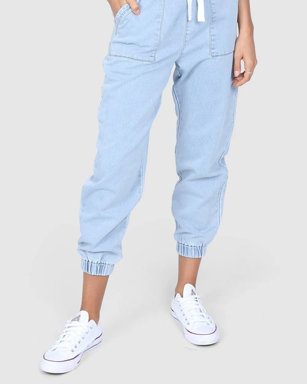 Cara denim joggers