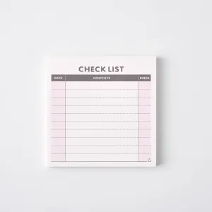 Check List Sticky Notes