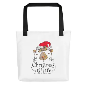 Christmas is Here Tote bag