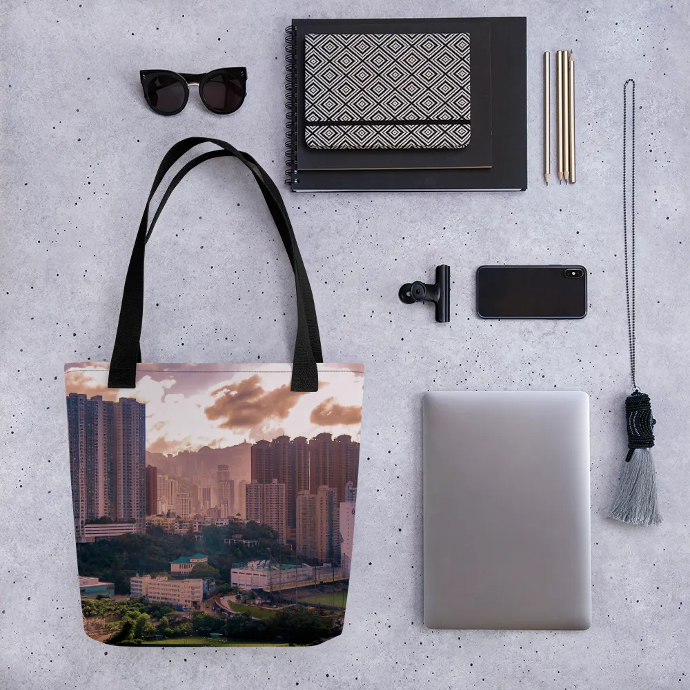 City by Sunset Tote bag