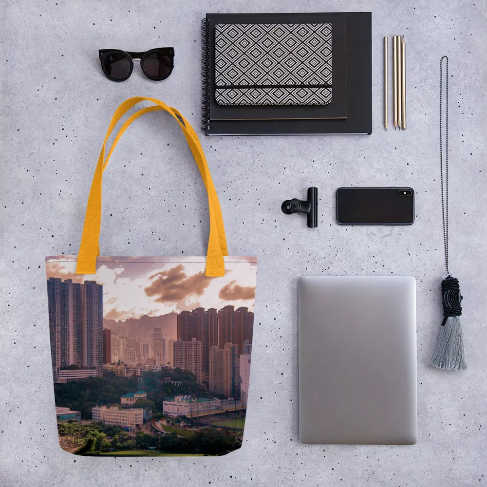 City by Sunset Tote bag