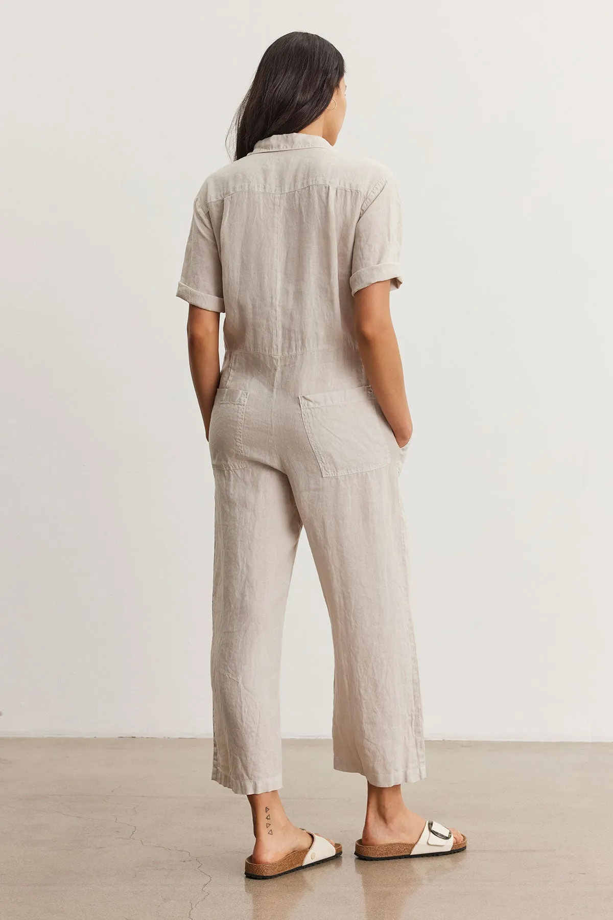 DELILAH LINEN JUMPSUIT