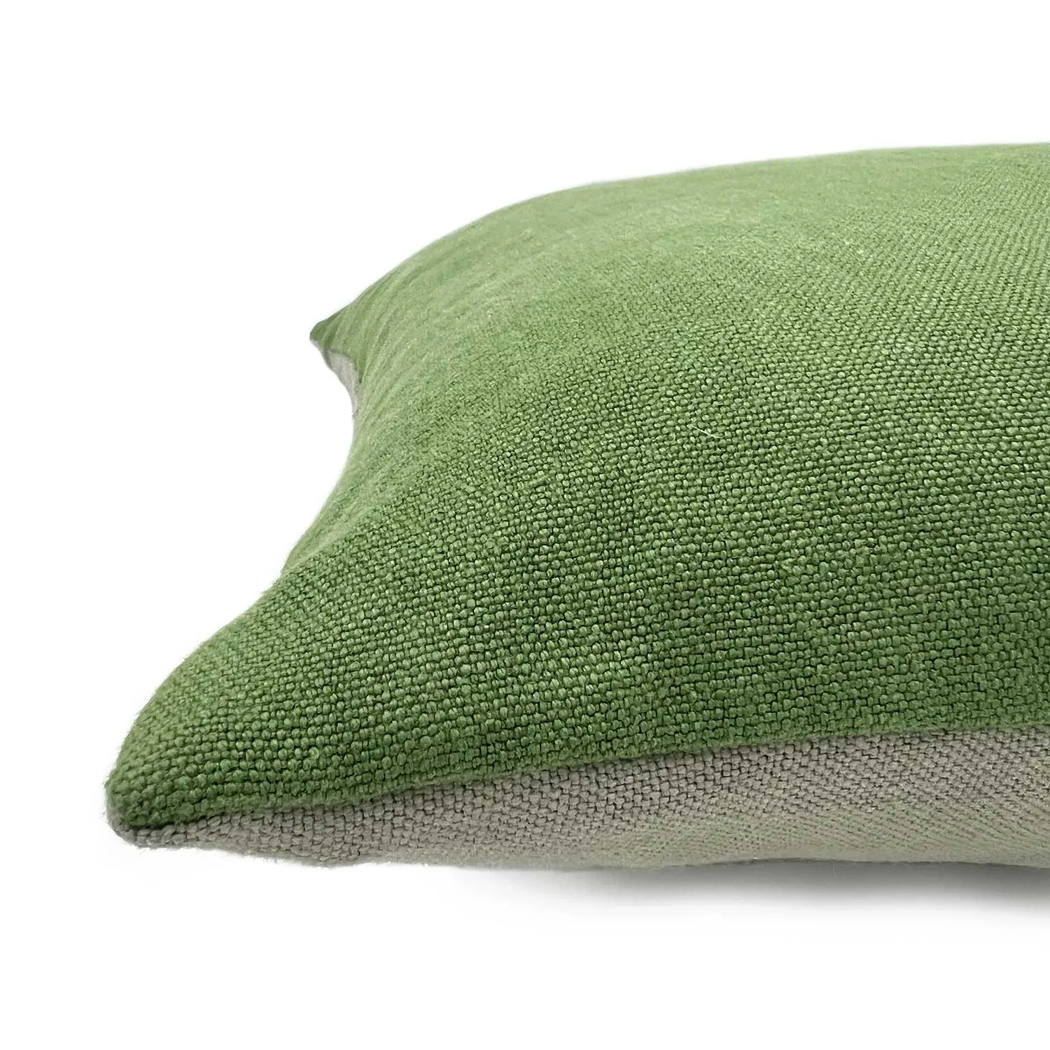 Elba Linen Cushion Mantis/Seagrass