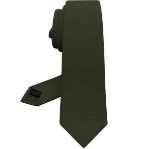 Gabardine Forest Green Necktie