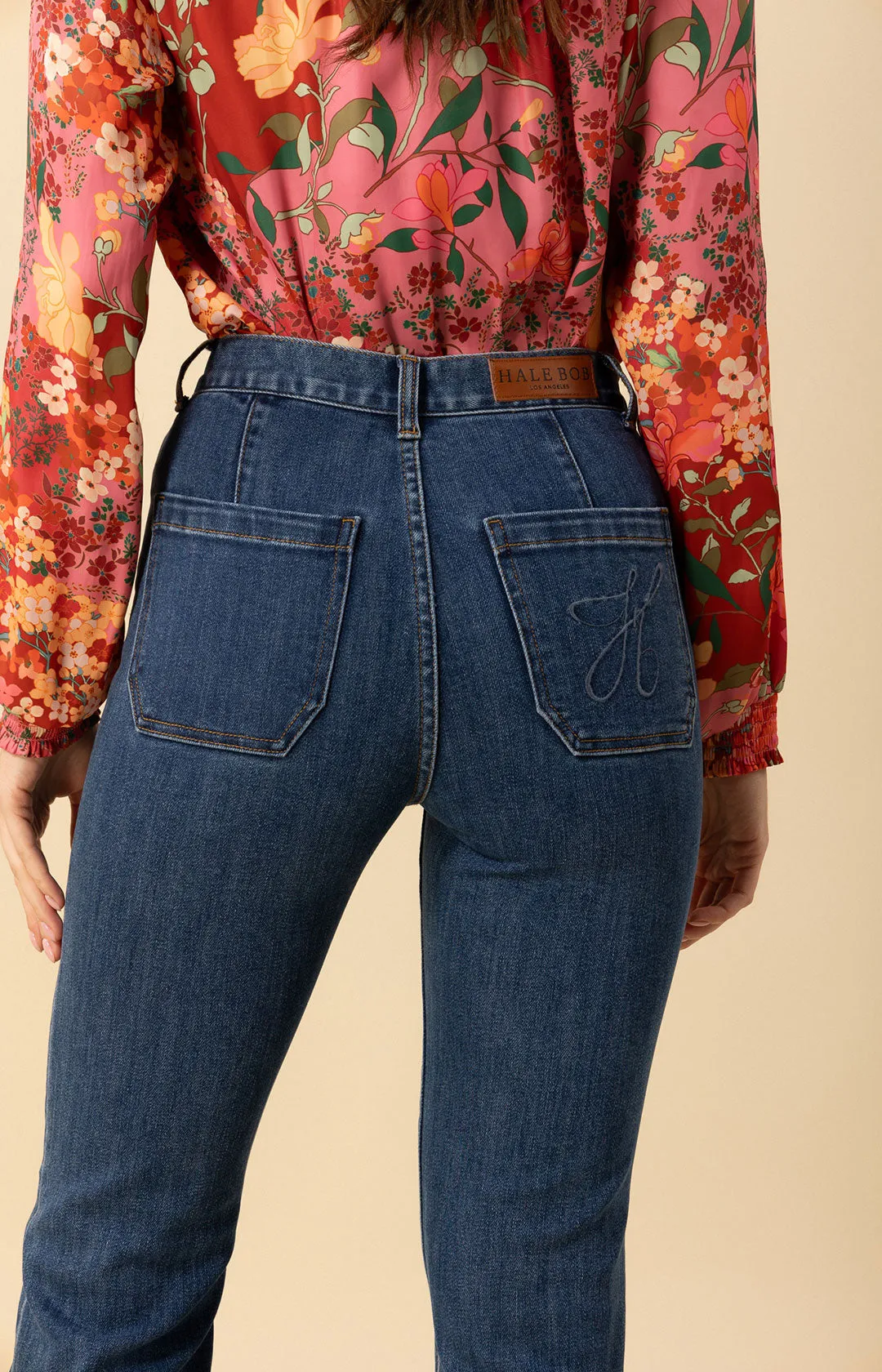 Jenna Patch Pocket Denim