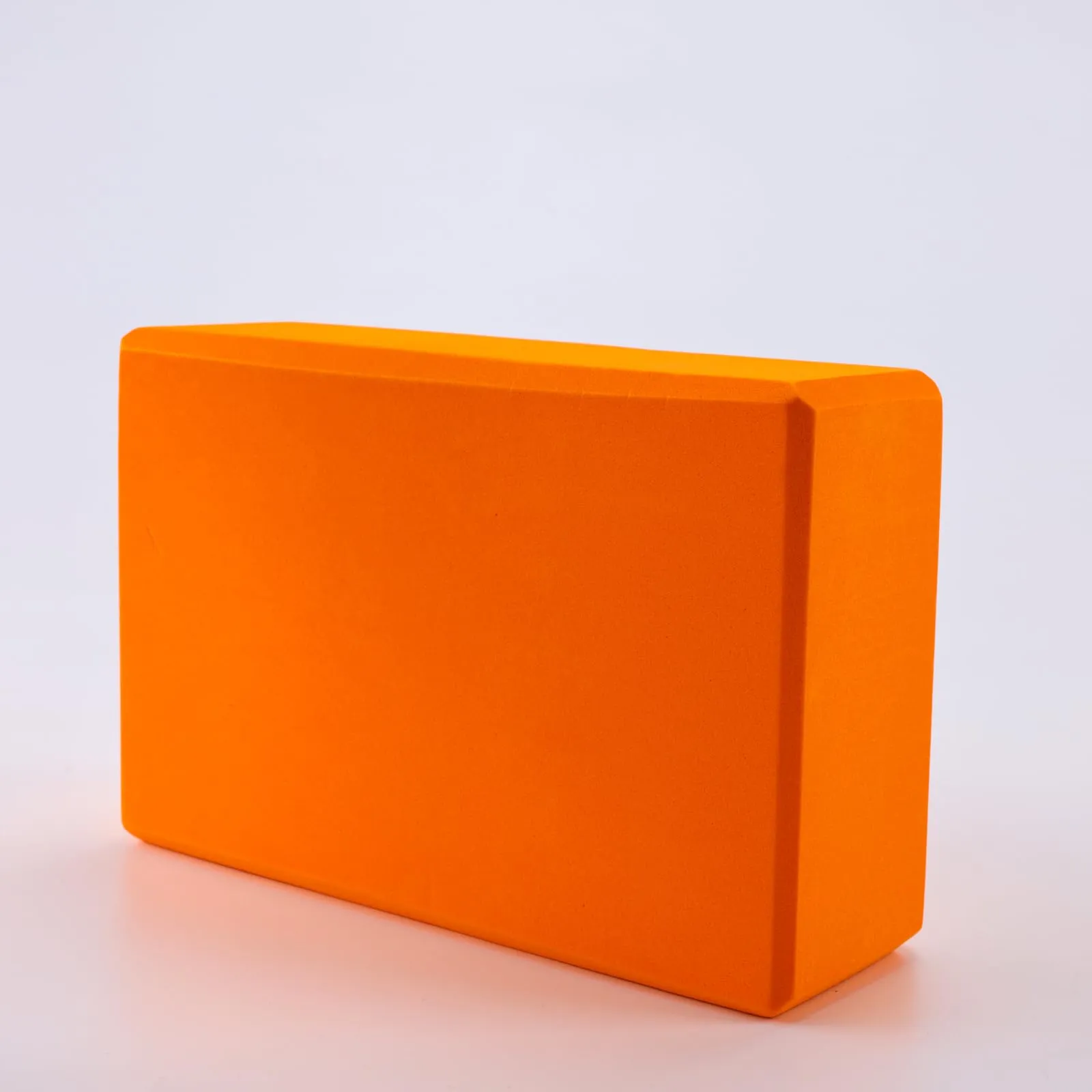 Kuber Industries High-Density Yoga Block|Lightweight & Portable Yoga Brick|Improve Strength & Flexibility (Orange)