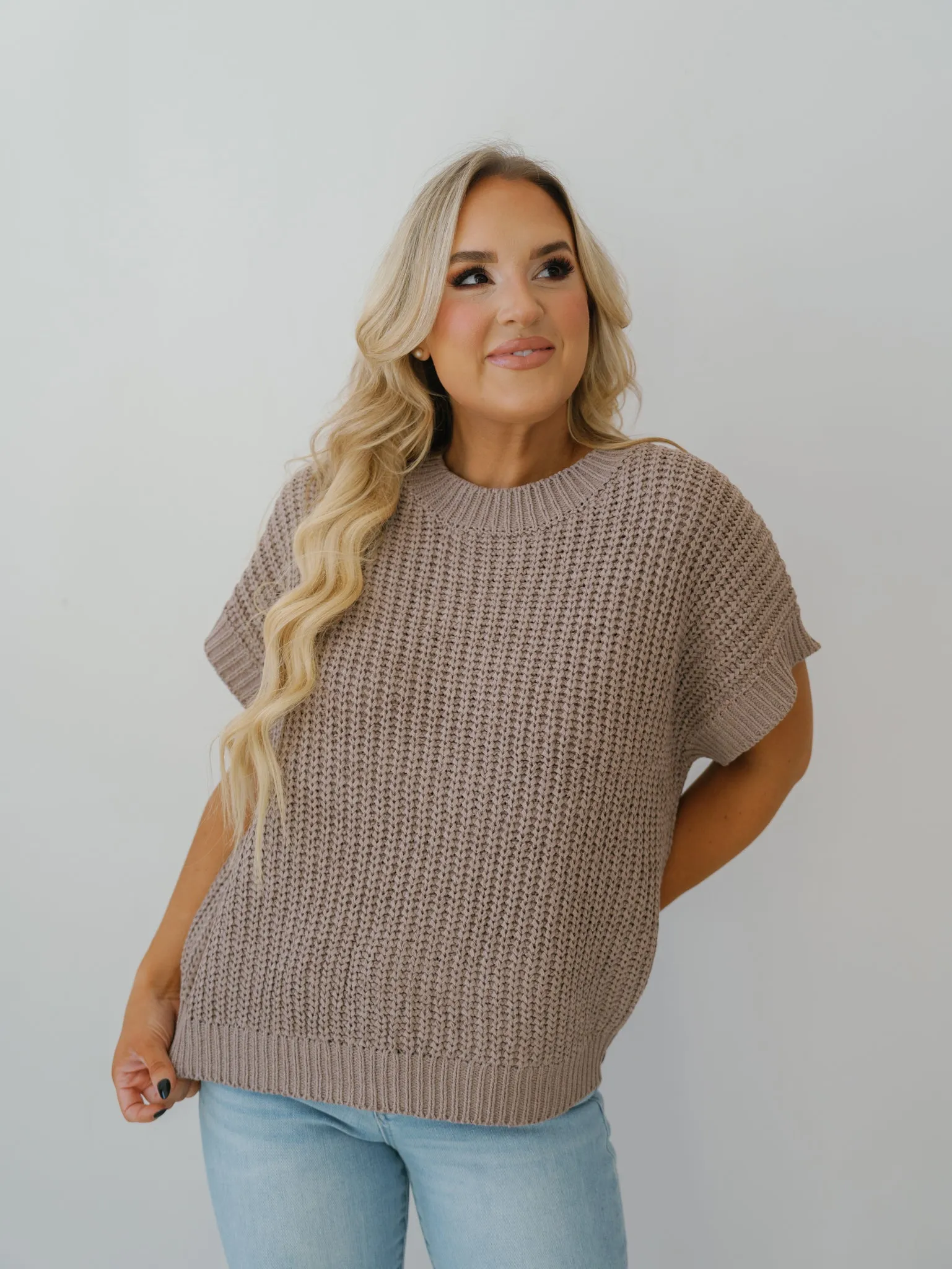 Leah Sweater - Mushroom