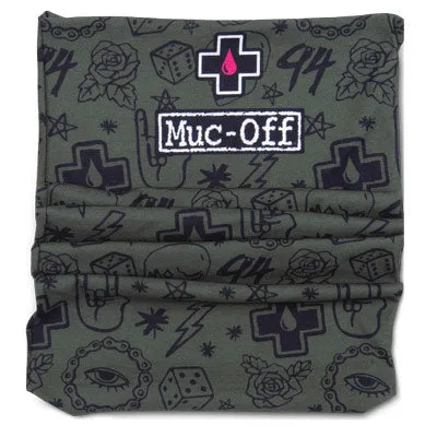 Muc-Off Neck Gaiter Green Lightweight,Onesize Neck Gaiter  Apparel