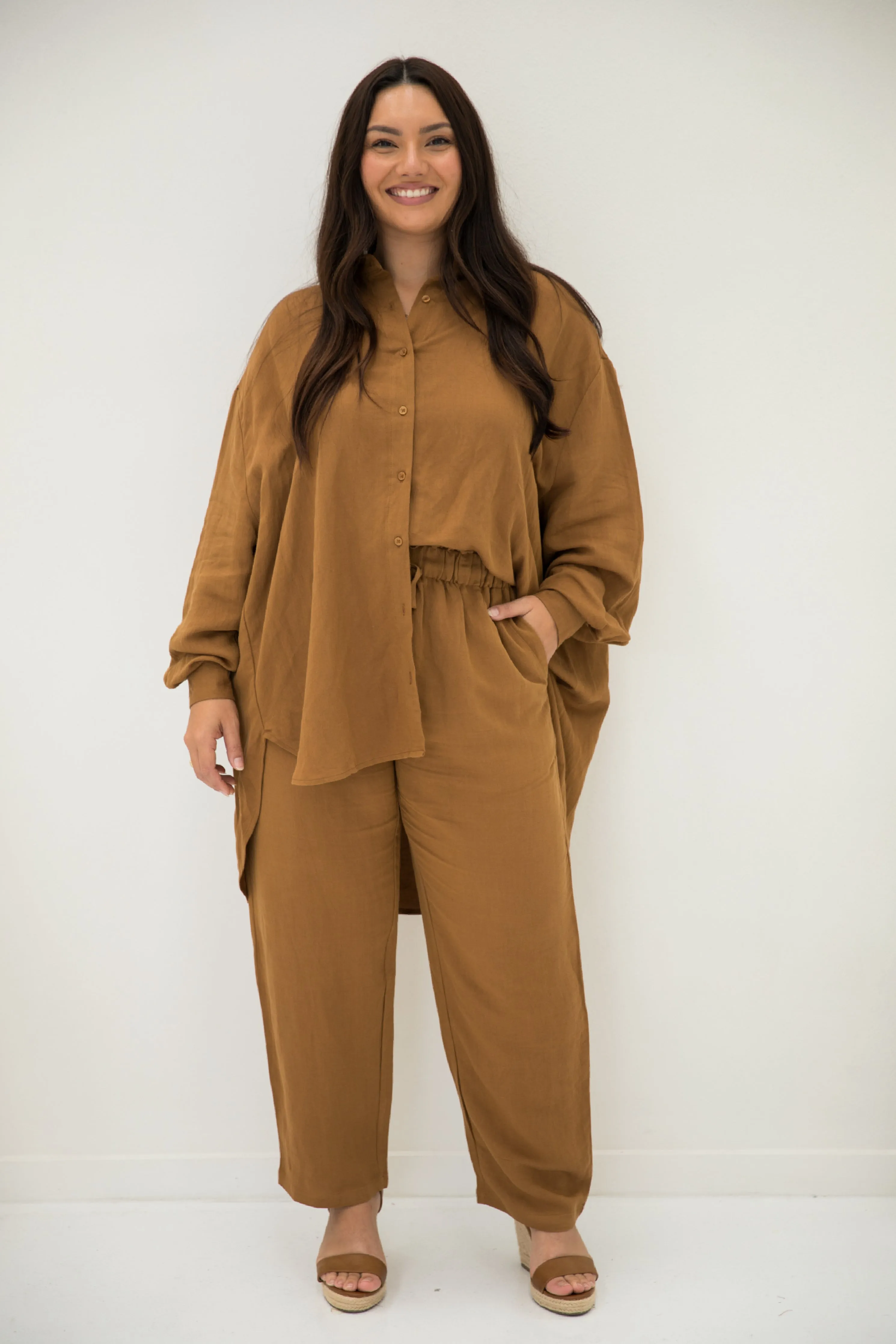 Olivia Pant | Almond | FINAL SALE