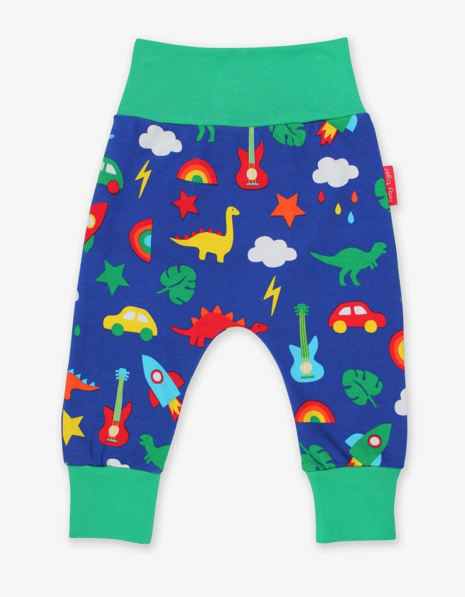 Organic Playtime Mix-Up Print Yoga Pants