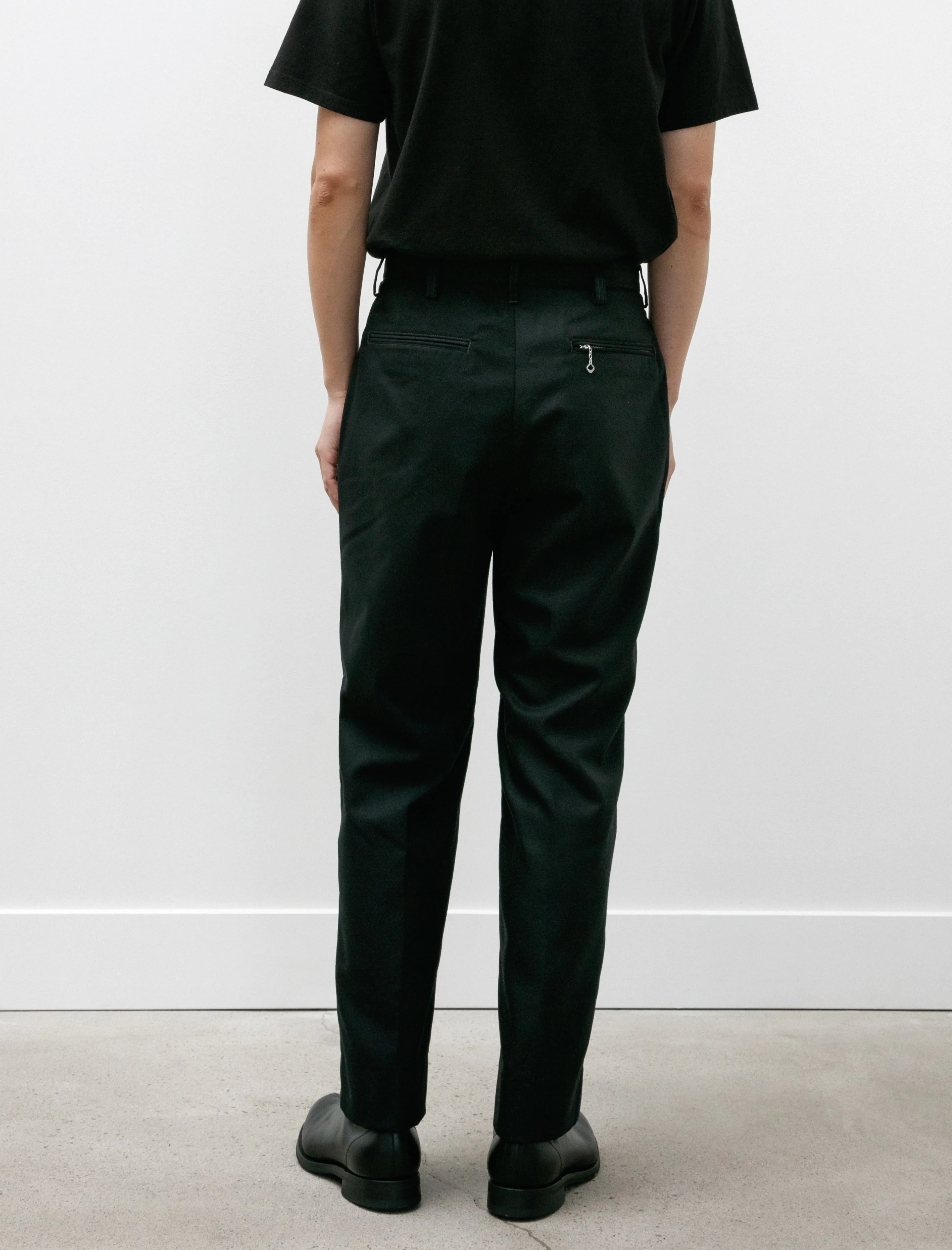 Phigvel Wool Cashmere Workaday Trouser Black