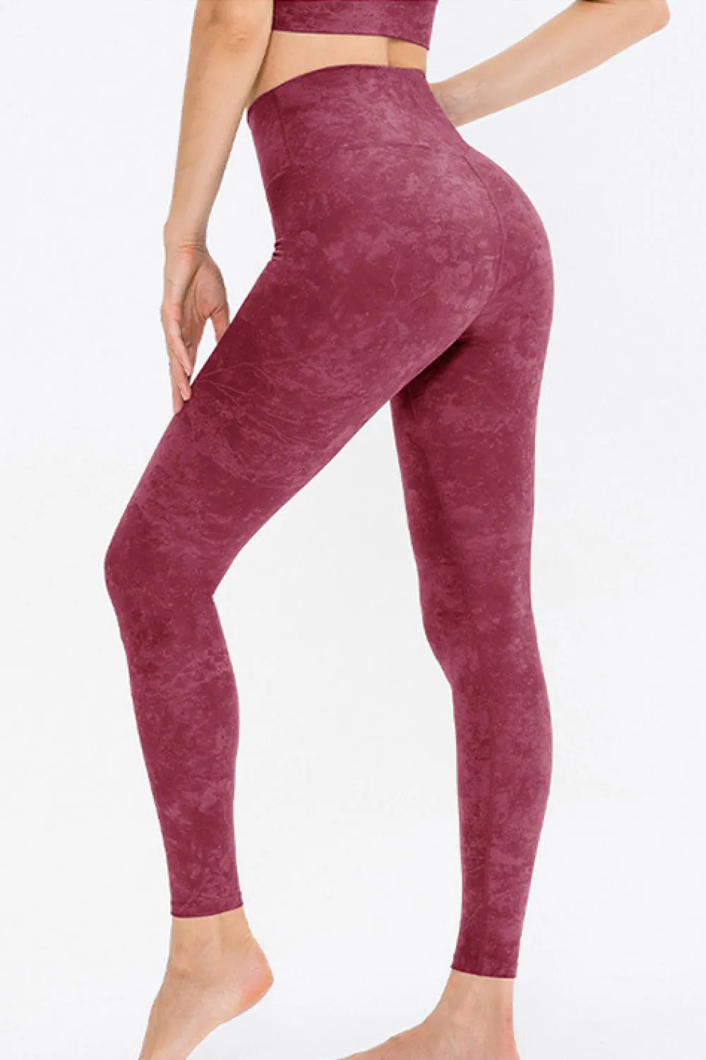 Printed High Waist Yoga Leggings