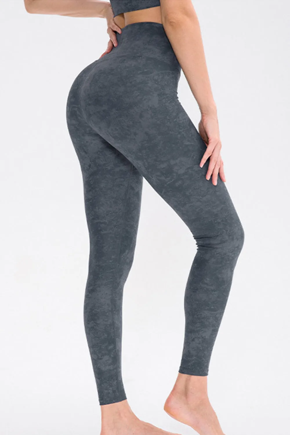 Printed High Waist Yoga Leggings