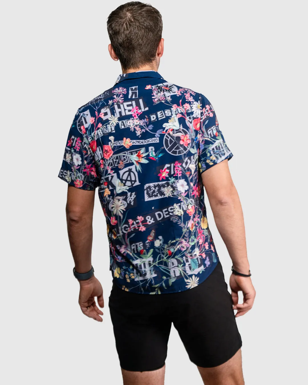 Punk Flowers Resort Shirt