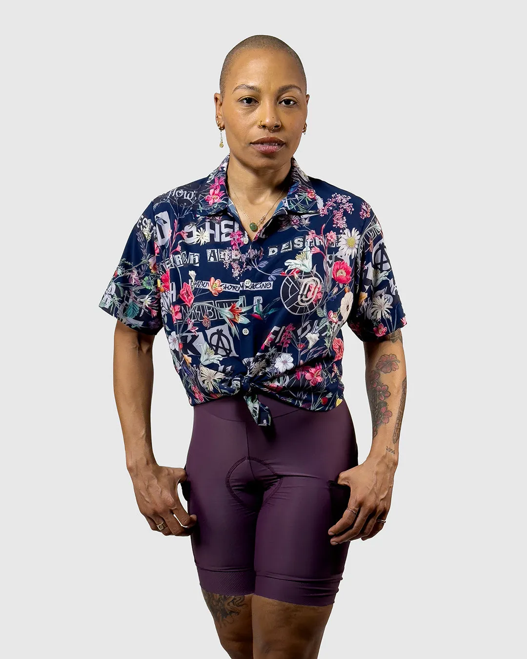 Punk Flowers Resort Shirt