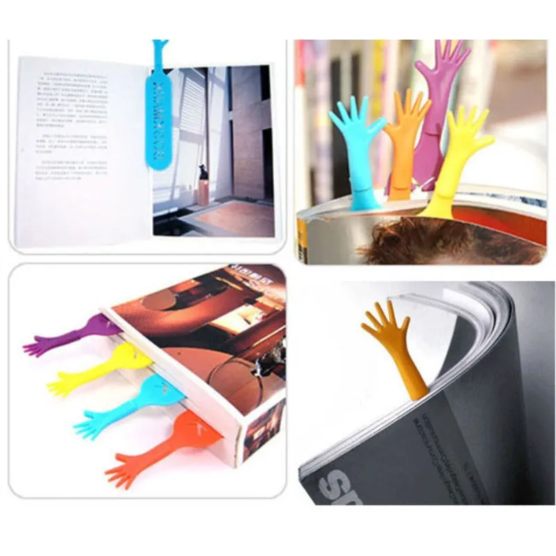 Quirky and Convenient Student Bookmark Set  4 Pieces