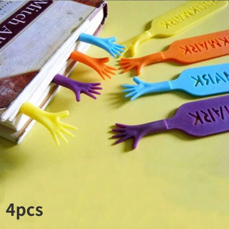 Quirky and Convenient Student Bookmark Set  4 Pieces