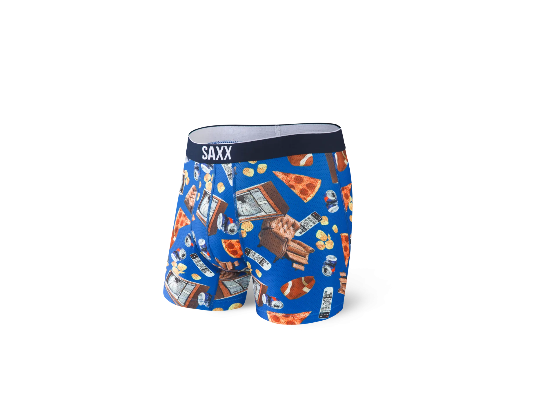 Saxx Men's Volt Boxer Brief/ Armchair Quarterback