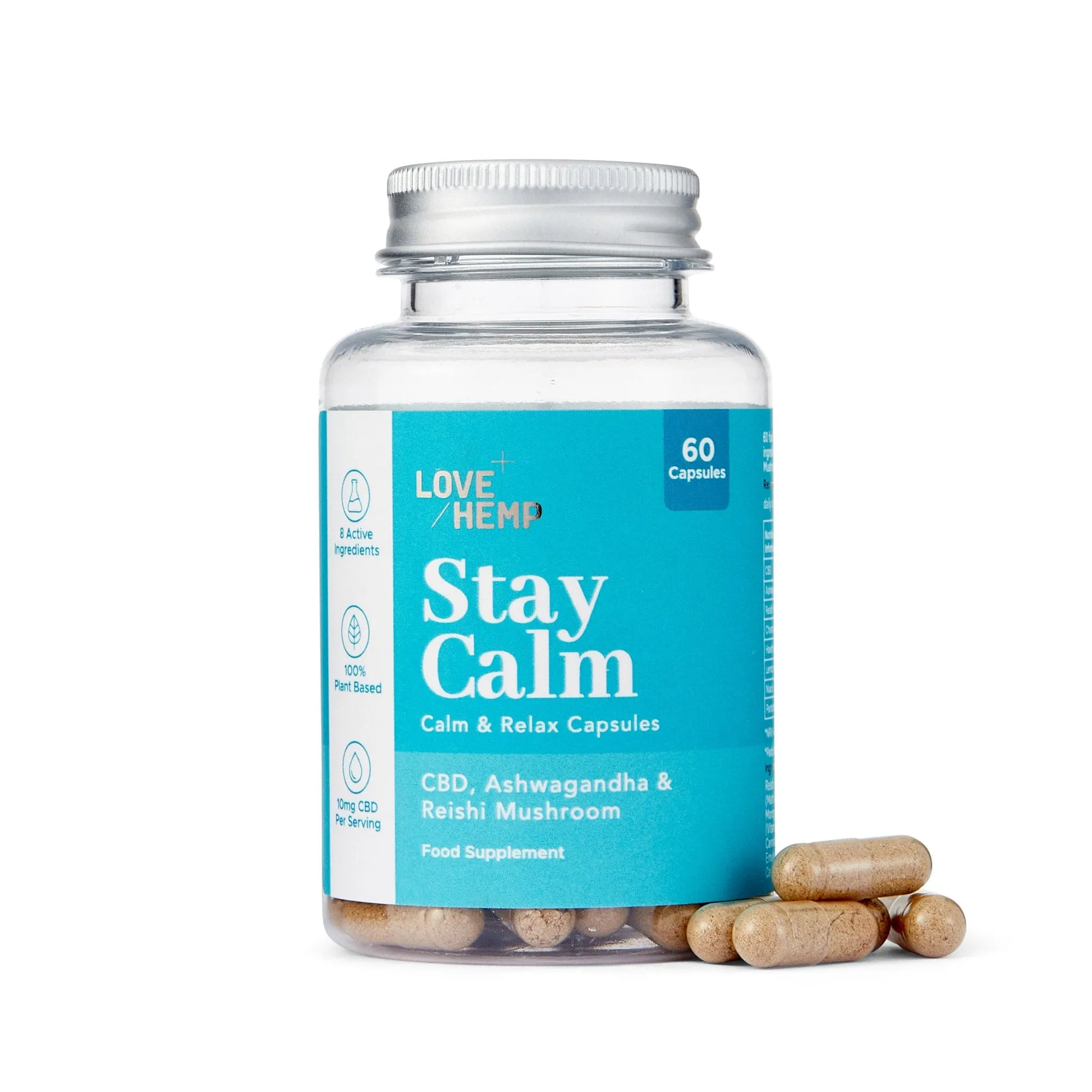 Stay Calm Capsules - Mood Support | 60 Capsules