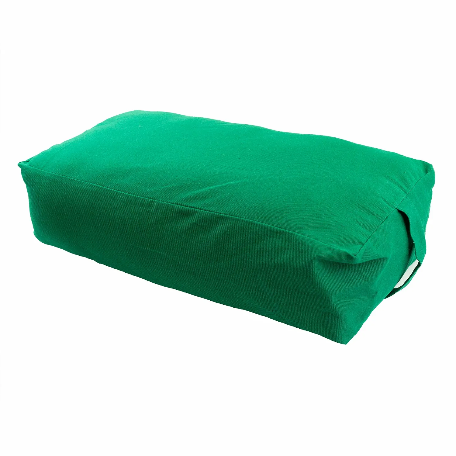 Supportive Rectangular Cotton Yoga Bolster