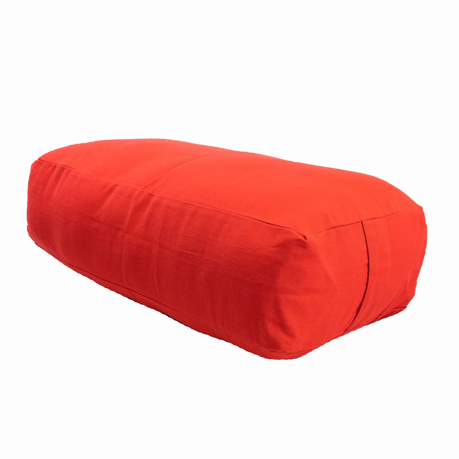 Supportive Rectangular Cotton Yoga Bolster