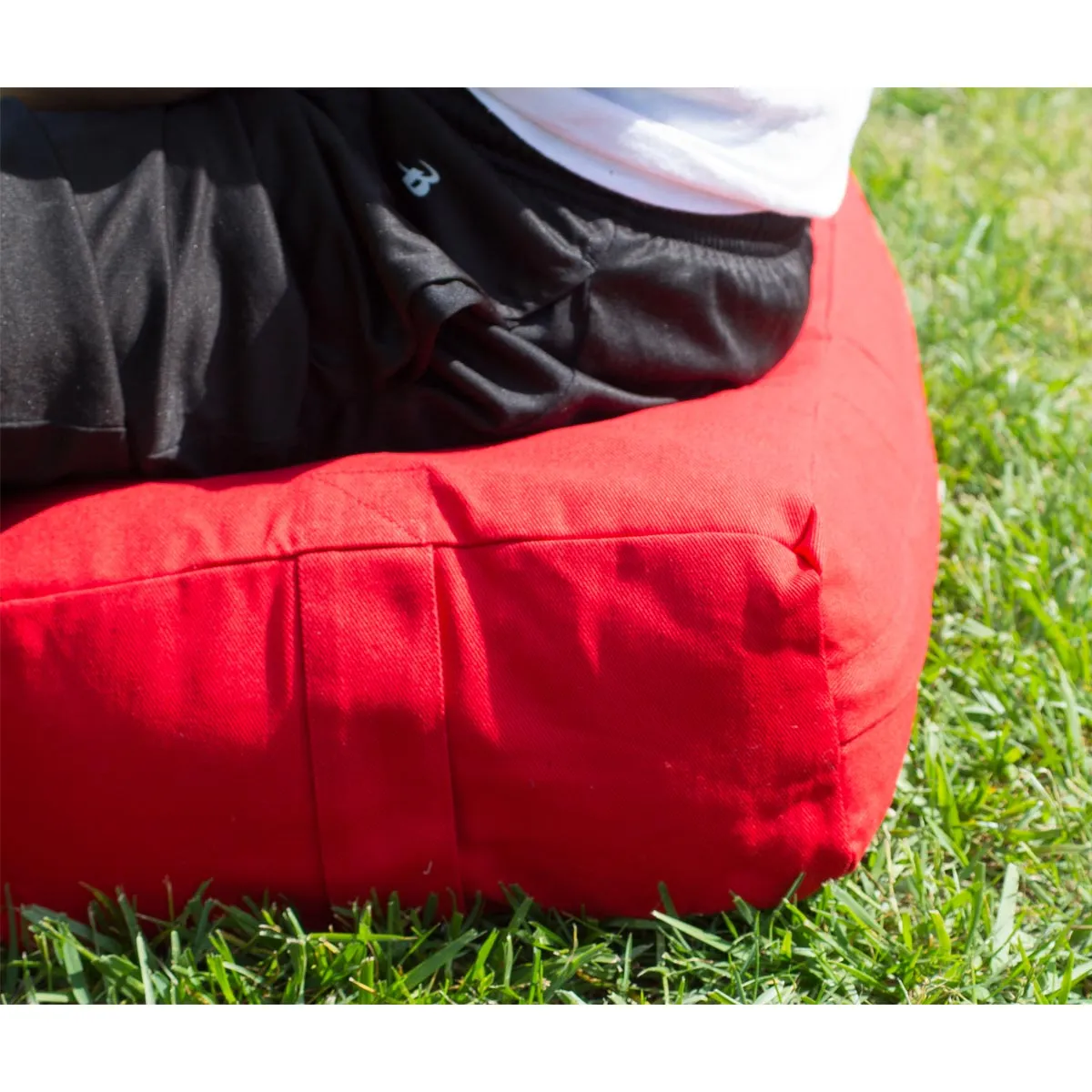 Supportive Rectangular Cotton Yoga Bolster