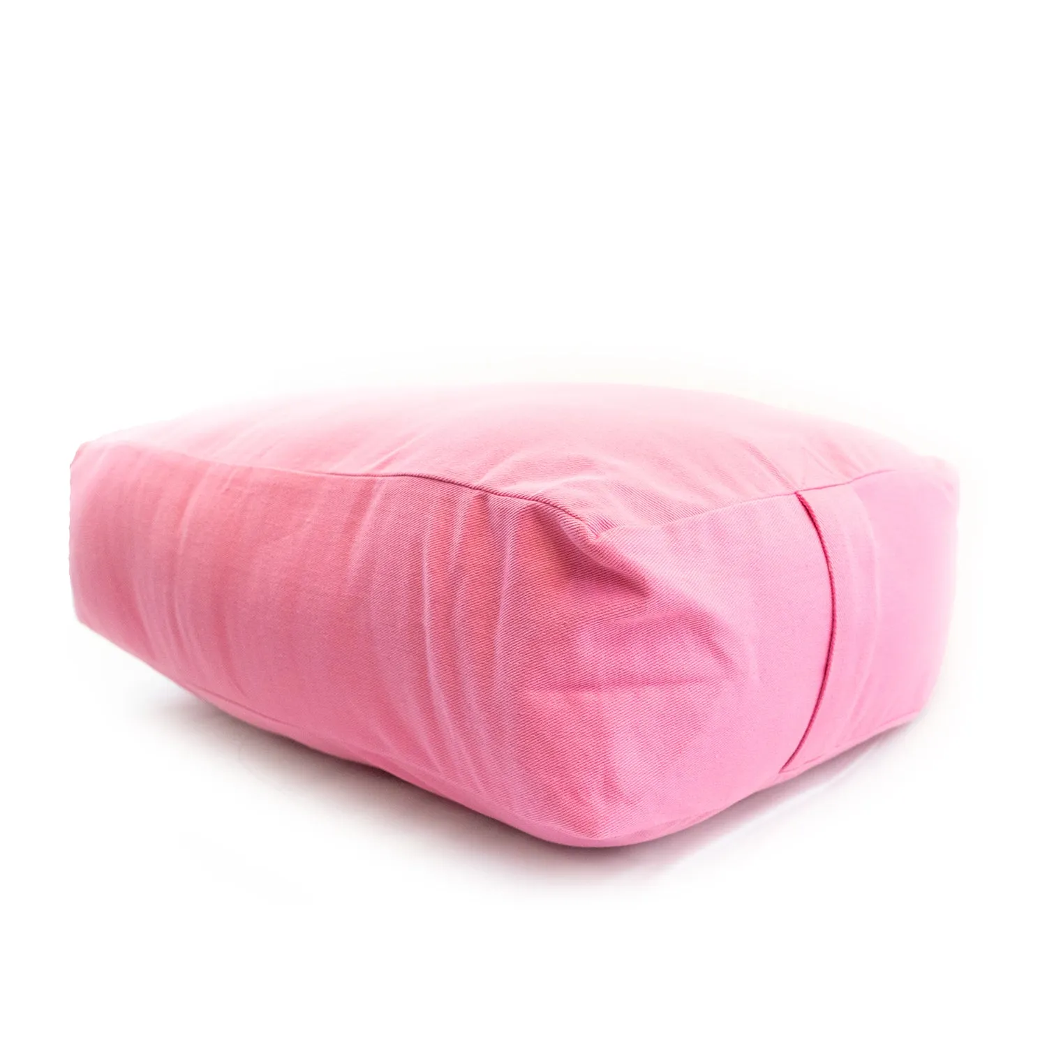 Supportive Rectangular Cotton Yoga Bolster