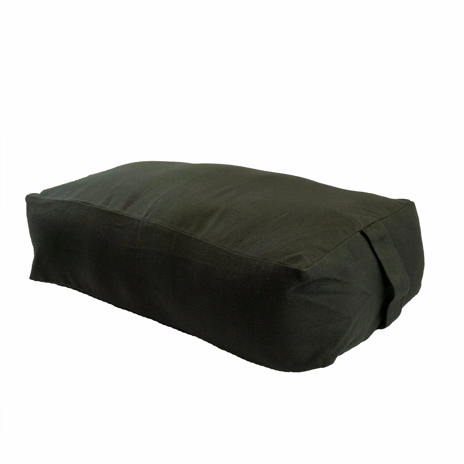 Supportive Rectangular Cotton Yoga Bolster