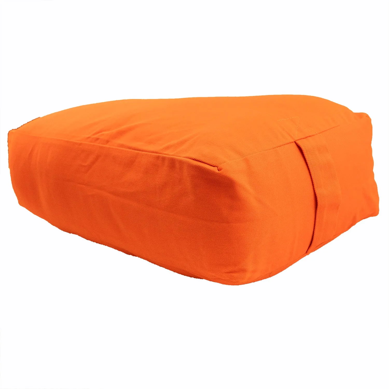 Supportive Rectangular Cotton Yoga Bolster