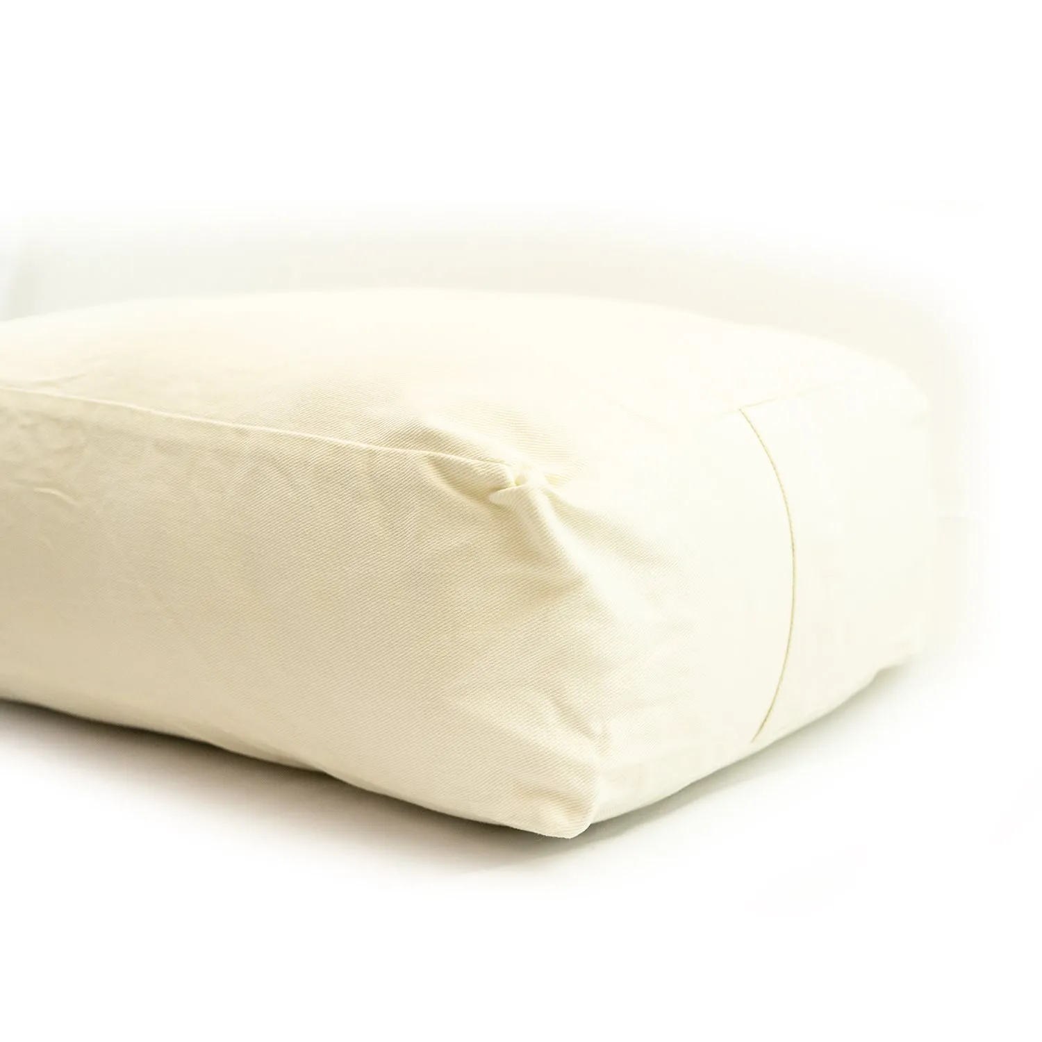 Supportive Rectangular Cotton Yoga Bolster