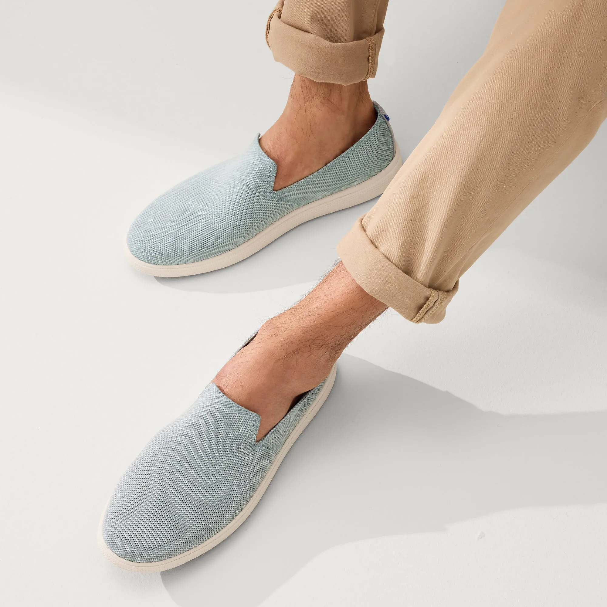 The Ravello Slip On Sneaker - Coastal Blue