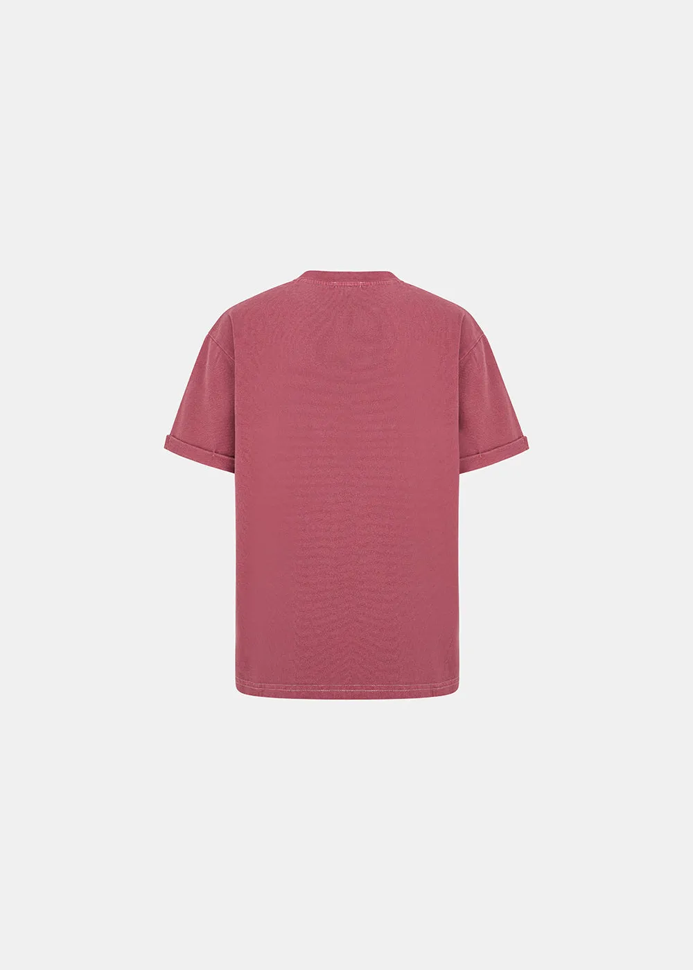 VIBES T-SHIRT BURGUNDY