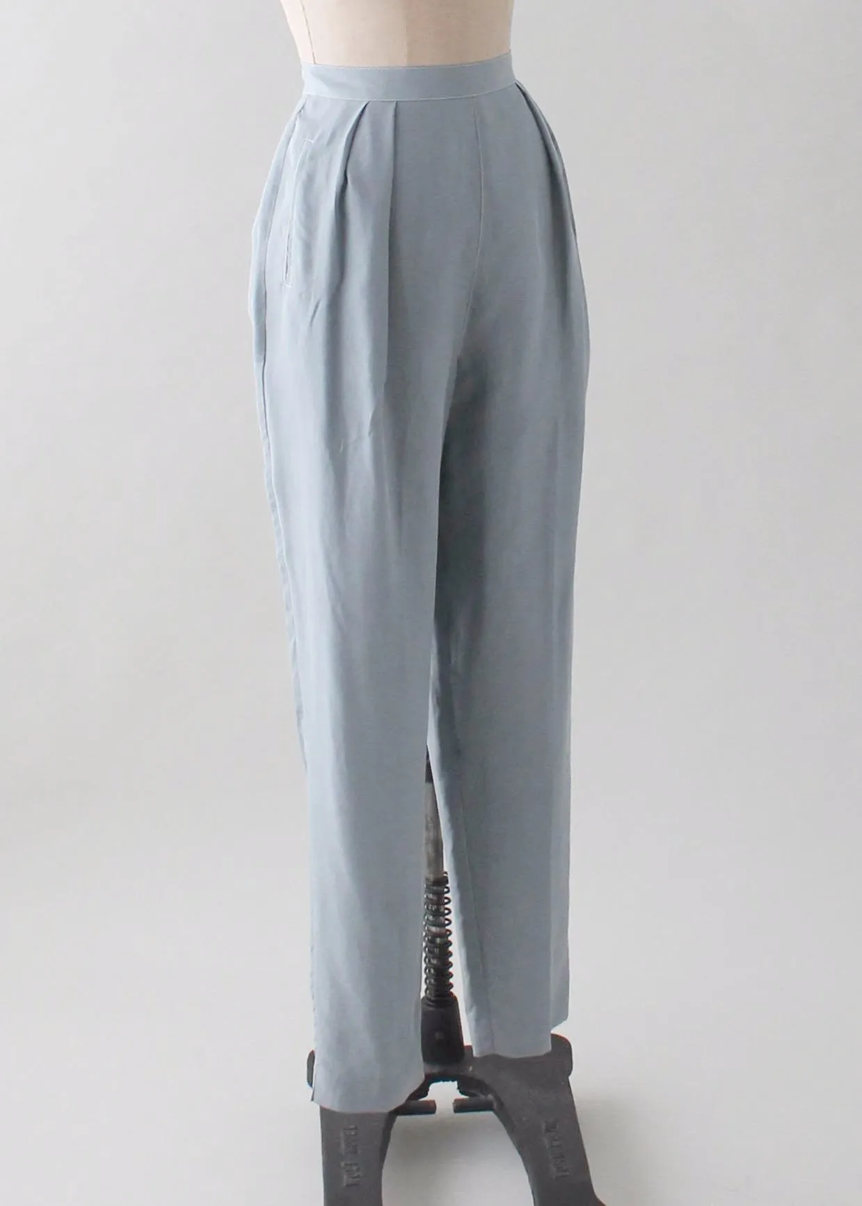 Vintage 1990s Adrienne Vittadini Deadstock Silk Pants