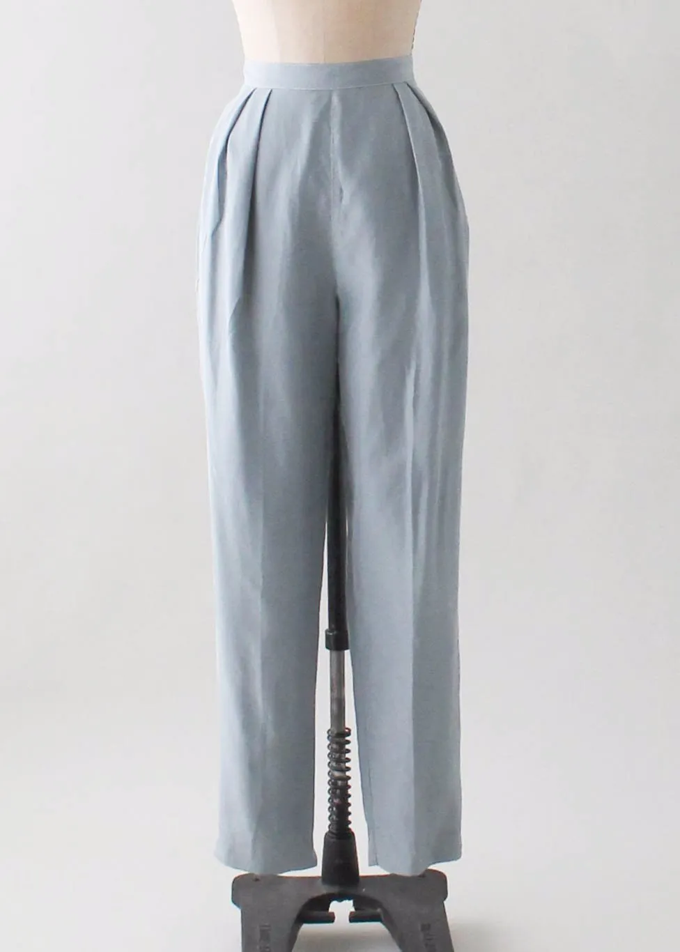 Vintage 1990s Adrienne Vittadini Deadstock Silk Pants