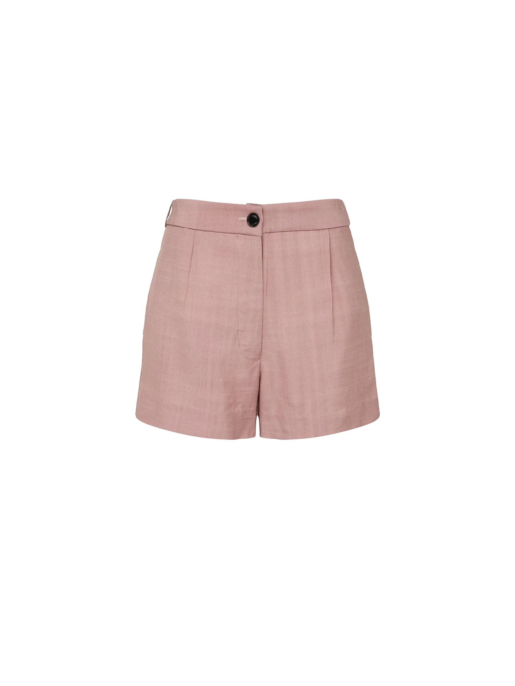 viscose pleated short