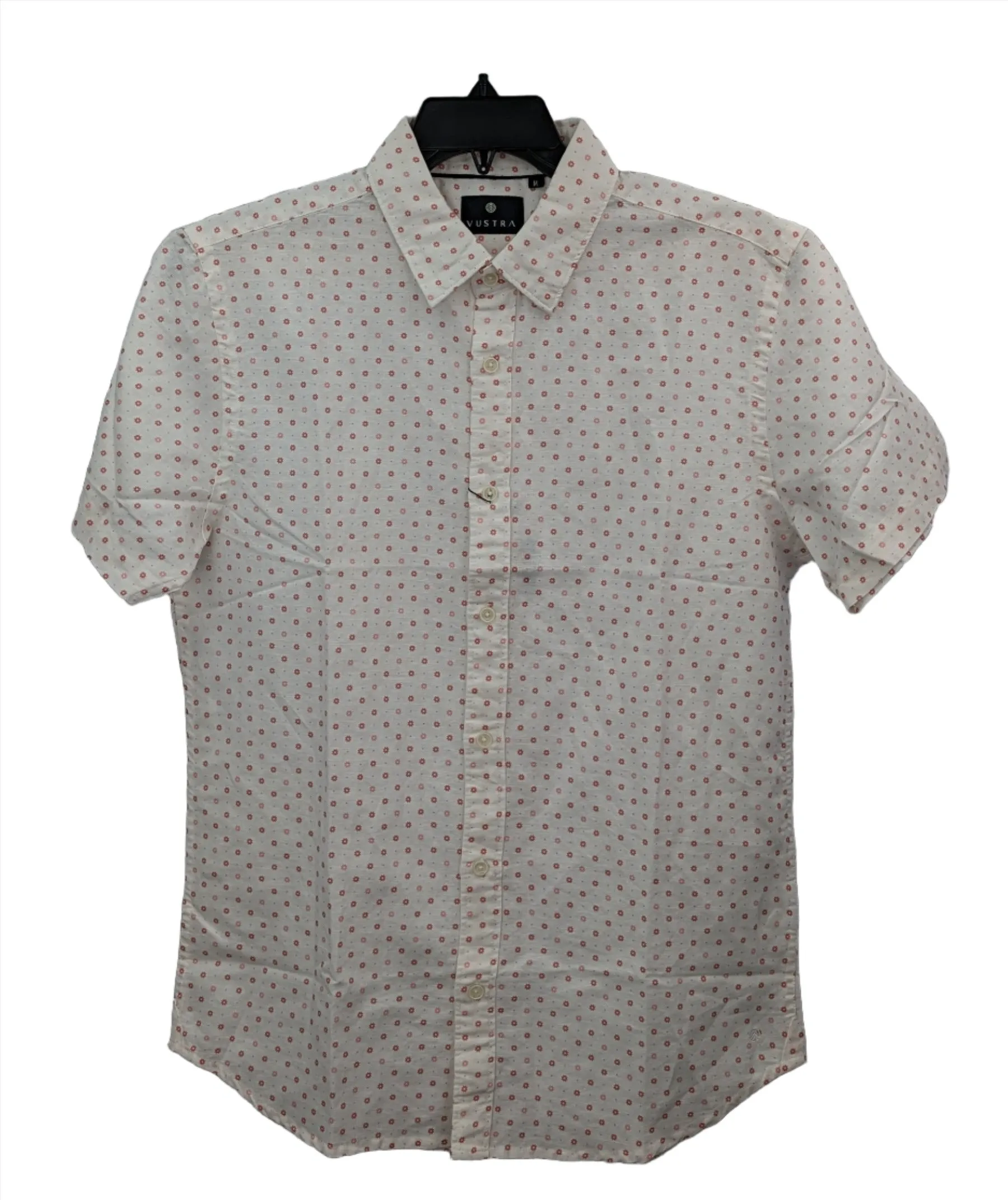 Vustra Lightweight Cotton Linen Print SS Shirt