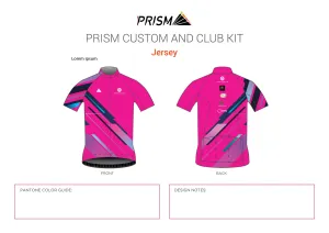 Women's Criterium Jersey - Pink Design